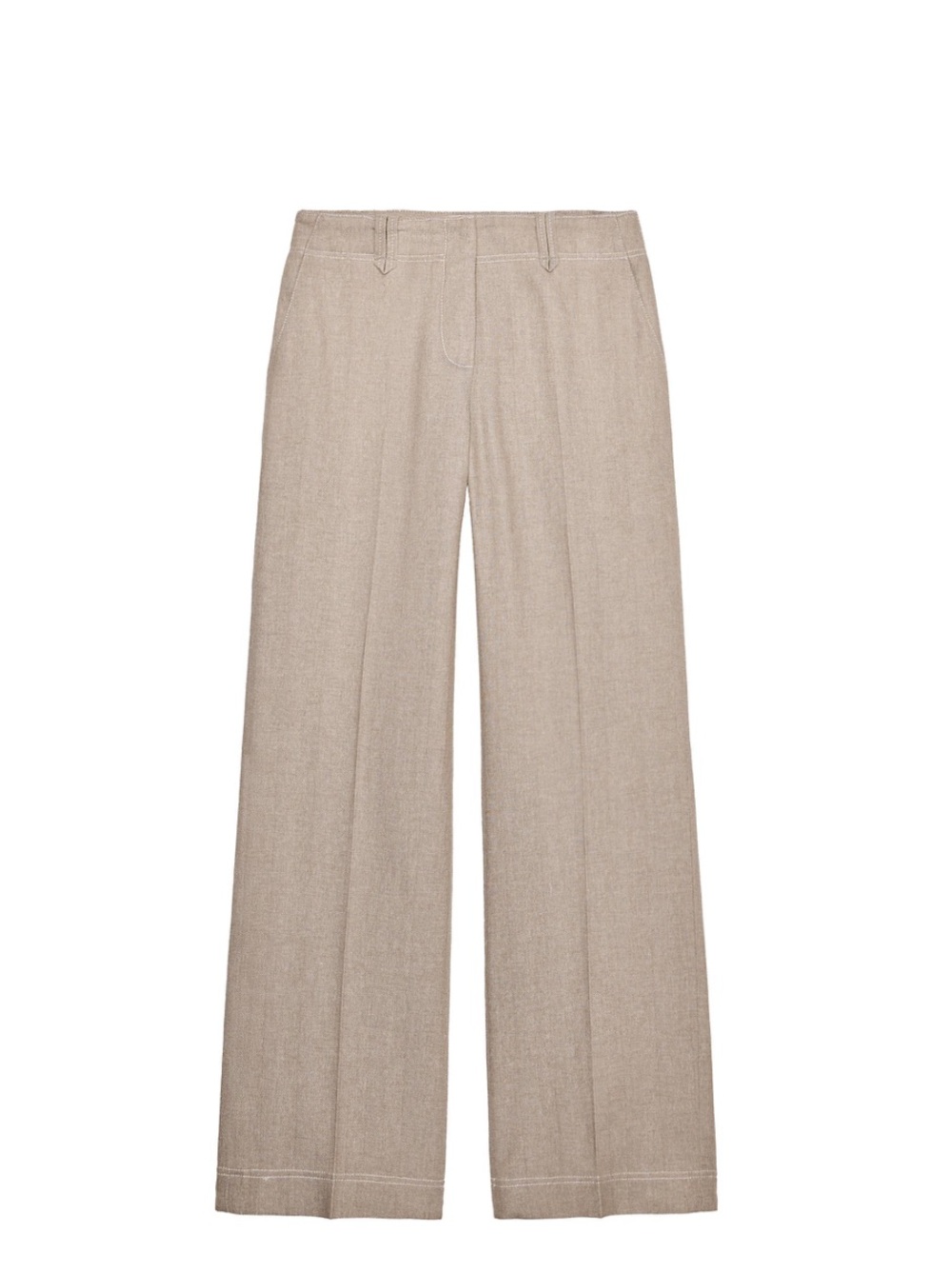 Zara Herringbone Trousers